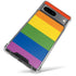 The Rainbow Flag Google Pixel 8 Clear Case